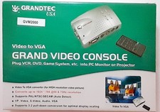 Grandtec GVC-1000 Video Grand Video Console Video to VGA