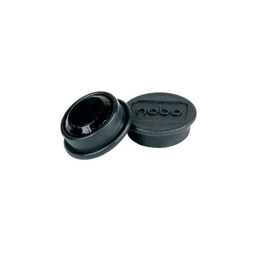Nobo Magnetic Whiteboard Magnets 10 Pack 13mm Coloured Magnets 1915284