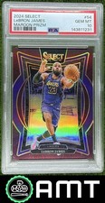 LeBron James PSA 10 2024-25 Panini Select 119/175 Concourse Maroon Prizm Lakers