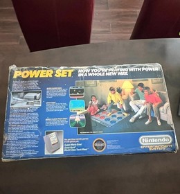 Nintendo NES Console Power Set w/ Power Pad in Box and Triple Game Pak
