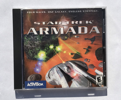 Star Trek Armada (PC CD-ROM, Windows 95/98, 2000)  *NEAR MINT DISC* 