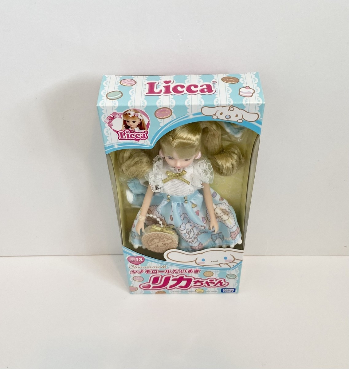 Takara Tomy Licca-Chan Doll Cinnamon Roll Cinnamoroll LD-13 Sanrio