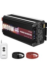 LVYUAN 5000 Watt Power Inverter 12V to 110V 120V for Vehicle, Solar