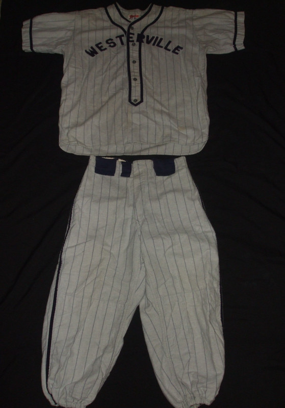 Vintage Harvard Athletic Apparel Baseball Uniform Jersey & Pants - Westerville