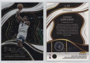 2023-24 Panini Select Courtside White Disco Prizm /75 Anthony Edwards #237