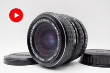 PENTAX smc PENTAX-M ZOOM 28-50mm F3.5-4.5 K mount Lens Japan [Exc +5] Video