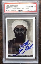 2001 Topps Osama Bin Laden Enduring Freedom S...