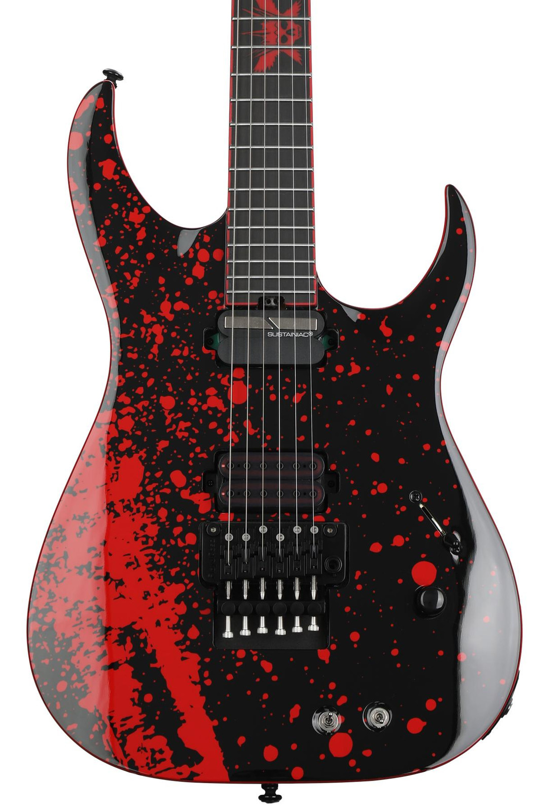 Электрогитара Schecter Sullivan King Banshee 6 FRS - Obsidian Blood