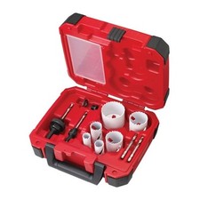 Milwaukee 49-22-4095 10-Piece Electrician's Ice Hardened Hole Saw Kit