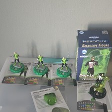DC HeroClix Green Lantern Lot  w/ Con GL, GL Ring And 3 GL Recruits