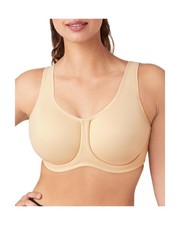 Wacoal Women's Simone Sport Unlined Full Coverage Underwire Sports Bra, 855170