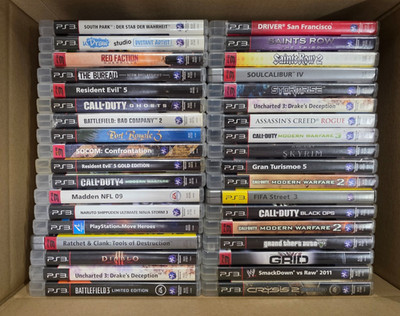 36 Playstation 3 PS3 Spiele Sammlung Konvolut FSK 18