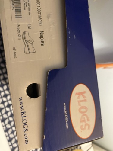 KLOGS MISSION WHITE SMOOTH Work Shoe Clog SlipOn Size 9 Slip Resistant Nurse - Picture 11 of 12