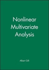 Nonlinear Multivariate Analysis by Albert Gifi (English) Hardcover Book