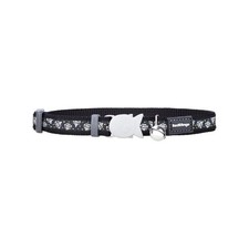 Cat Collar Red Dingo Diamond 20-32 Cm Black