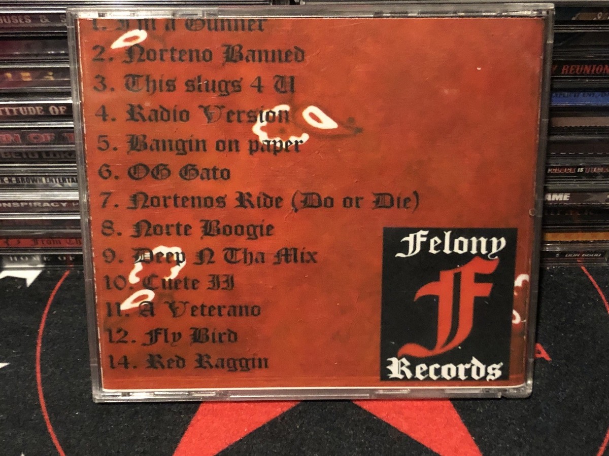 G.U.N. 2 Cuete Northern Warriors SK Everyday Norteno Rap CDr