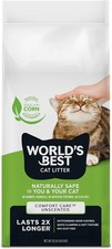 Comfort Care Unscented 32-Pounds Natural Ingredients Quick Clumping Flushable