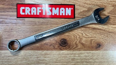 Craftsman 44701 A-AD 3/4  Combination Wrench 12 Point Ultrasonic Cleaned