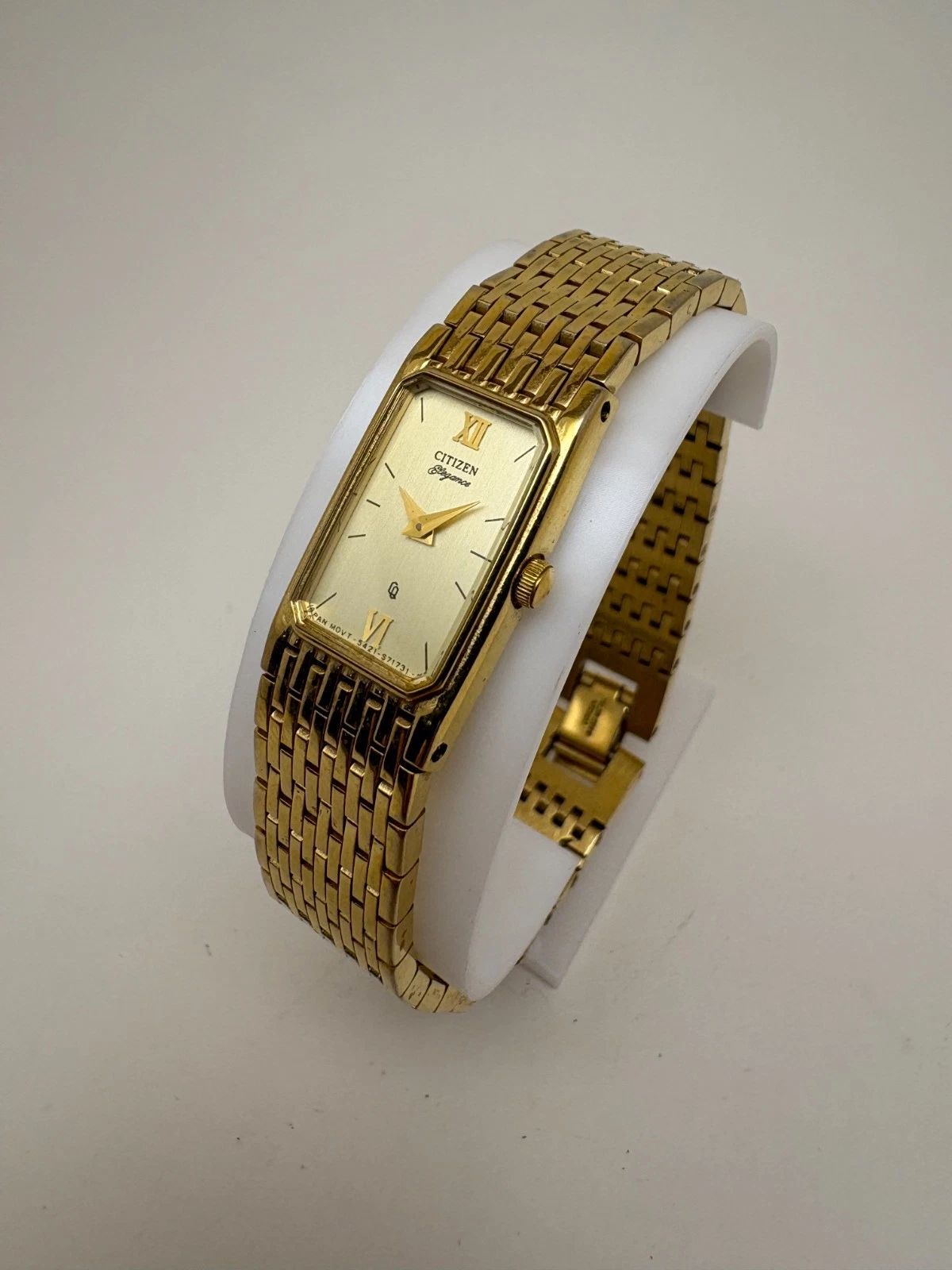 Vintage MINT Citizen Elegance Watch - Running Fresh Battery! - Ref. 5421-S26232