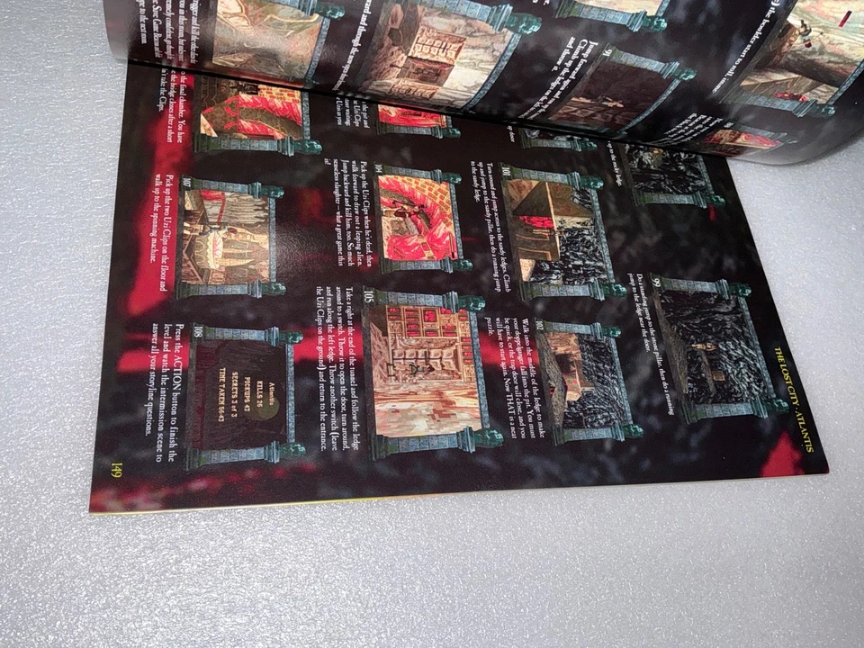1996 Vintage Tomb Raider The Official Strategy Guide Eidos Dimension Rare - Image 3 of 4