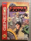 New ListingComix Zone (Sega Genesis, 1995) – Outer & Inner Box with Cartridge (No Bonus CD)