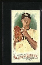 2016 Topps Allen & Ginter Wei-Yin Chen #303 Miami Marlins
