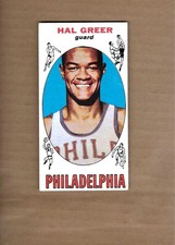 1969   TOPPS    BASKETBALL   HAL  GREER  #  84