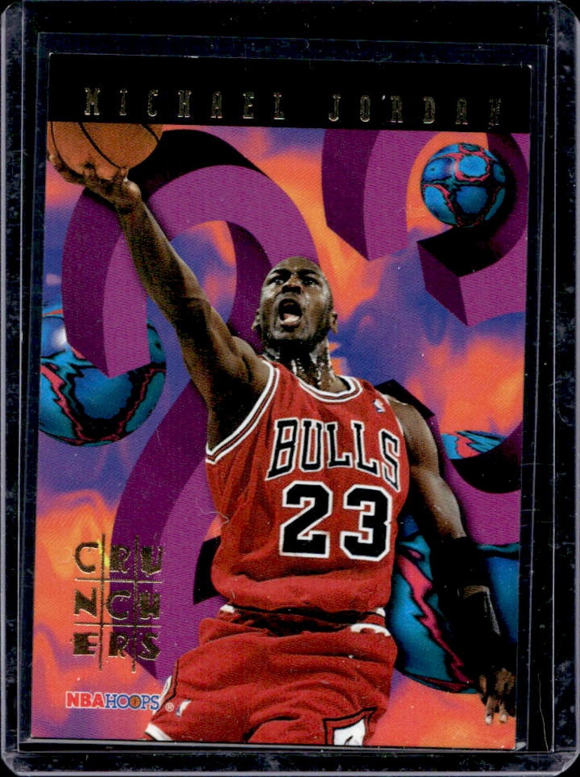 1995-96 Hoops Michael Jordan Number Crunchers #1 Bulls