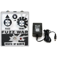 Death by Audio Fuzz War Pedal w/ Power Supply