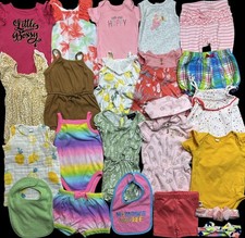 Baby Girl 3-6 Months 6-9 Months GAP Carter's Summer Clothes Outfits Sets Bundle