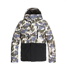 QUIKSILVER Youth MISSION BLOCK Snow Jacket - KZM6 - Medium/12 - NWT - LAST ONE