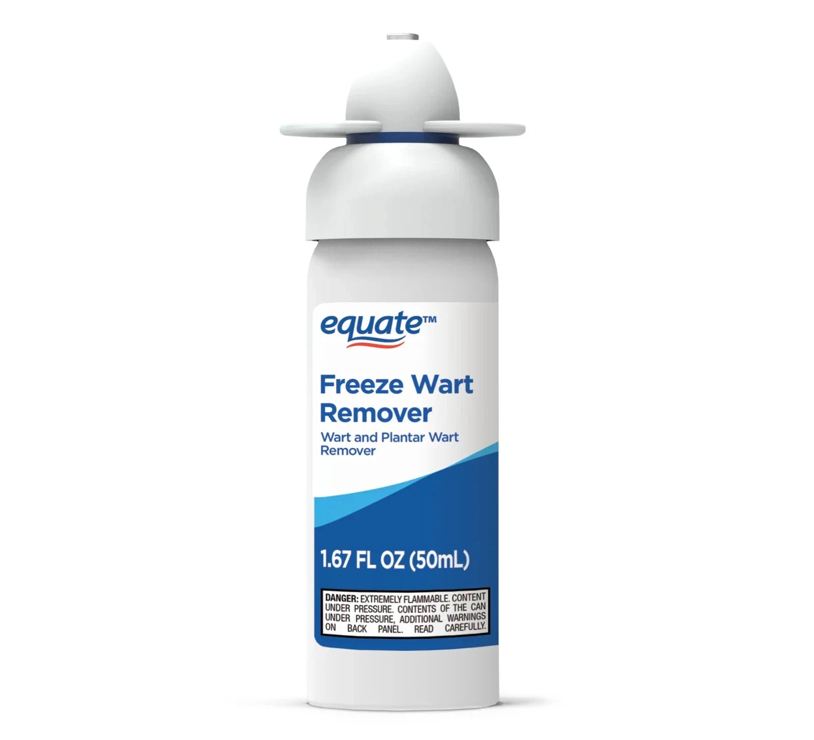Equate Freeze Wart Remover, Precision Metal Tip, 1.67 fl oz, 18 App/BOX DAMAGE