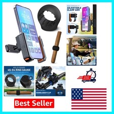 Secure Magnetic Golf Cart Phone Holder - Dual Functionality for Seamless Rounds