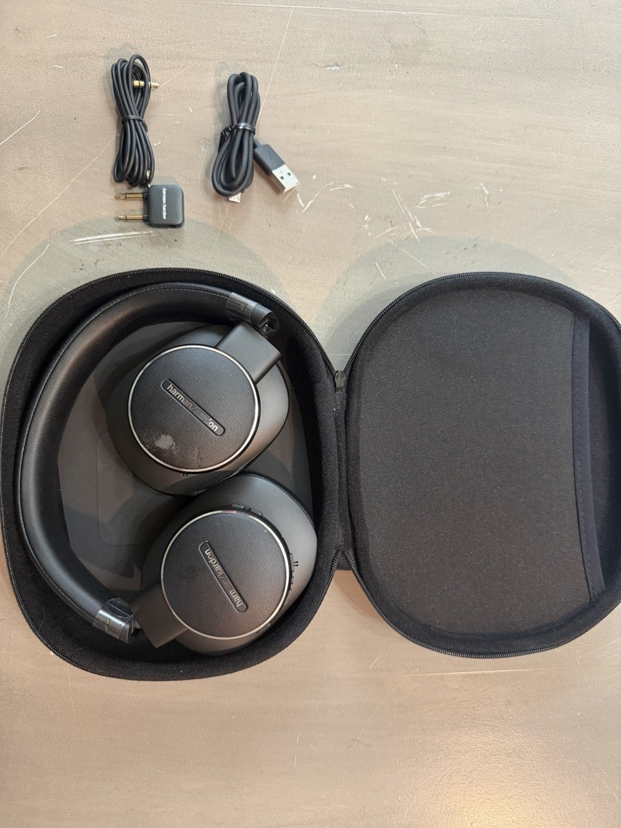 Harman Kardon FLY ANC Over-the-Head Wireless Headphones - Black