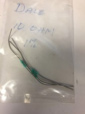 DALE 1/4W 10 OHM 1 RESISTORS 3 PCS NOS