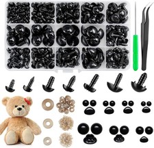 Safety Eyes And Noses, Plastic Craft Eyes And Teddy Bear Nose For