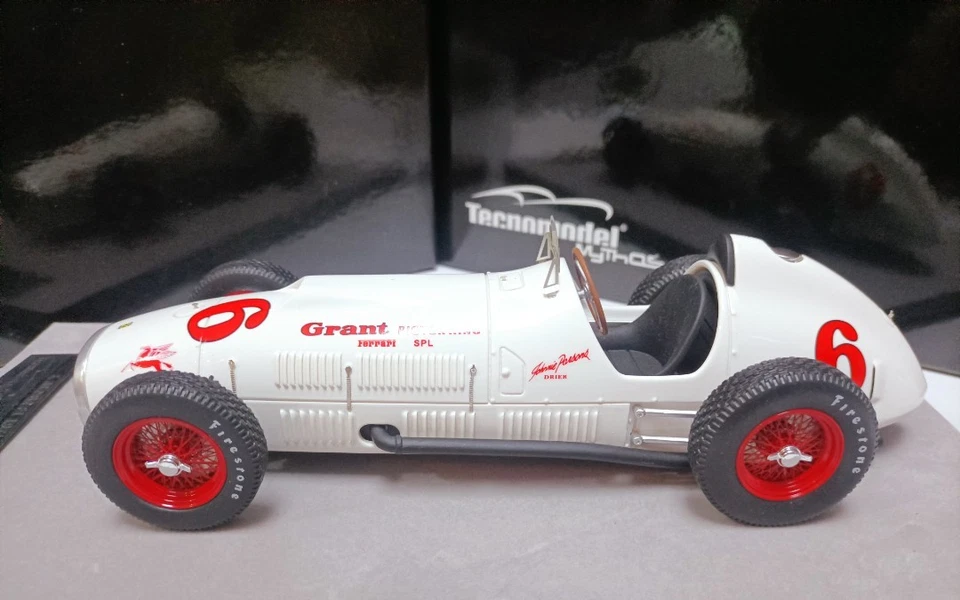Tecnomodel 1:18 Ferrari F375 F1 GP #6 1952 US Formula One Racing Model - Image 3 of 4