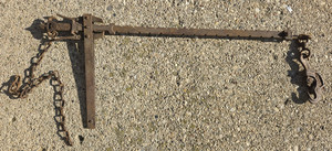 VINTAGE Unbranded Golden Rod Style Lever  WIRE FENCE STRETCHER barbed