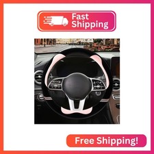 Binsheo Furry Cute Steering Wheel Cover Soft Fluffy Short Plush Auto Accessorie Binsheo Furry Cute Steering Wheel Cover Soft Fluffy Short Plush Auto Accessorie