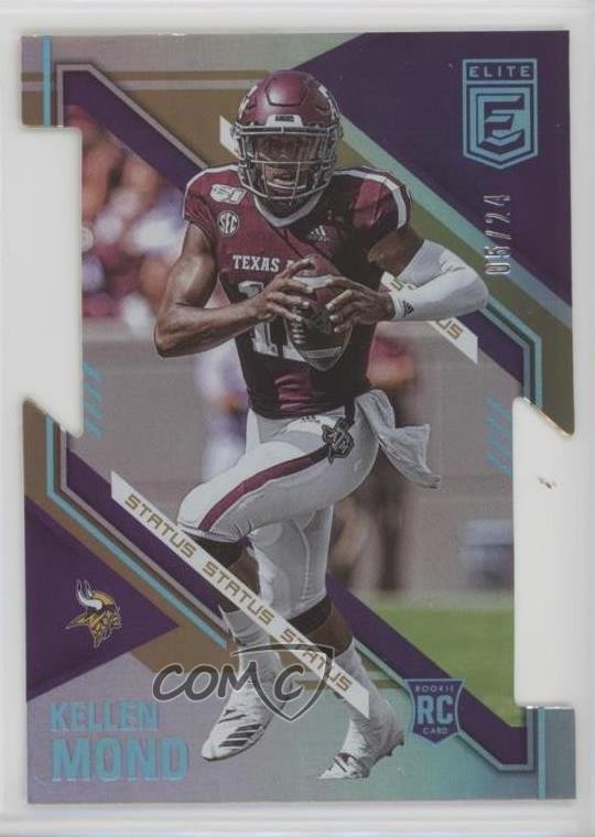 2021 Panini Donruss Elite Rookies Status Die-Cut /24 Kellen Mond #108 Rookie RC