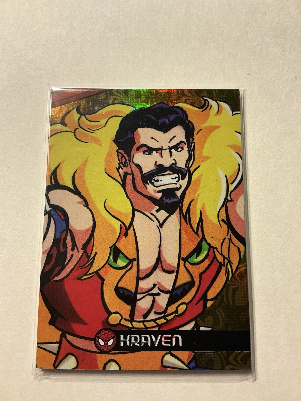 2017 Fleer Ultra Spider-Man Trading Royal Foil Cards GC-11 Kraven 70/99