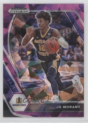 2021-22 Panini Prizm Draft Picks Purple Ice Prizm 32/149 Ja Morant #64 1k5