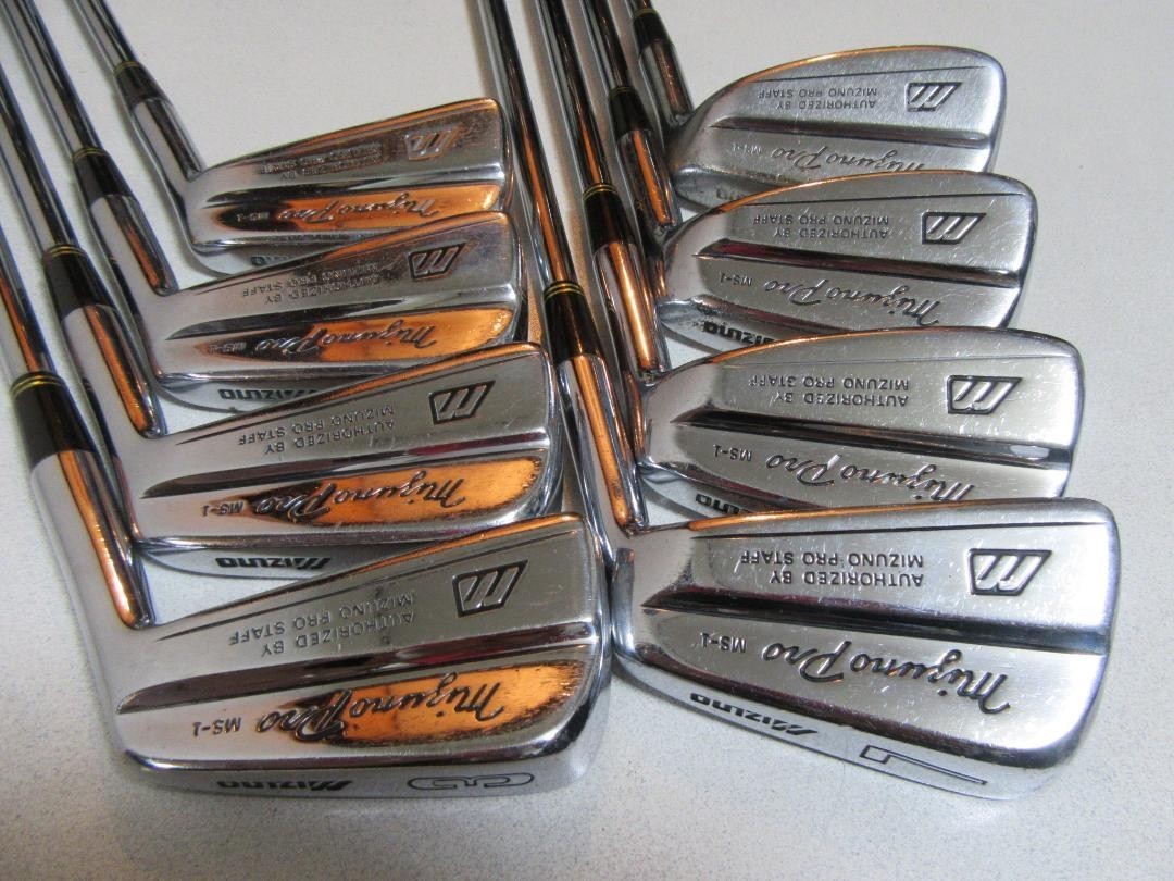 Mizuno Pro MS-1 Irons #3~9,Pw(8clubs)/Dynamic Gold/Flex:R400/Iron
