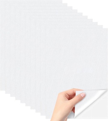 10 Stück Stickpapier Transferpapier, A4 (29,7x21cm) wasserlöslicher Stabilisator