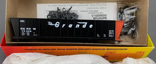HO Roundhouse Kit 50’ Bañera Góndola Rio Grande #72566 ¡NUEVO EN CAJA! HO7848 | Zustand: Used
