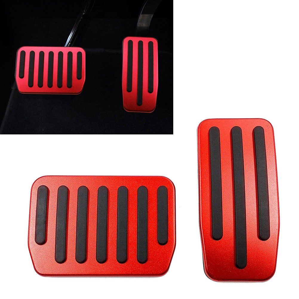 Stainless Steel Car Brake Gas Pedals Protection Cover For Tesla Model Y 2020-22