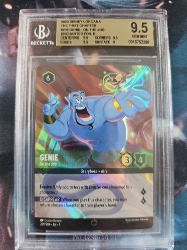 Genie - On the Job graded BGS 9.5 for sale on eBay