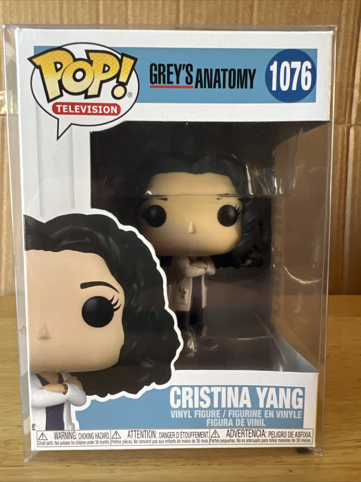 Funko Pop Greys Anatomy #1076 Christina Yang Used Protector Included