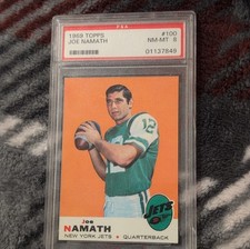 Celebrate the Career of Broadway Joe with the Top Joe Namath Football Cards 19
