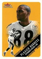 2000 Fleer Tradition #327 Plaxico Burress STEELERS RC